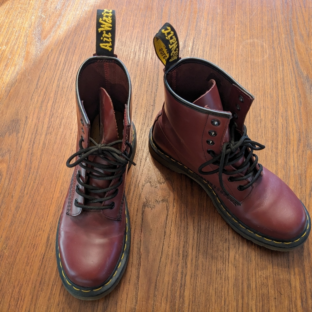 Doc Martens 1460 Women's Leather Lace Up Boots
